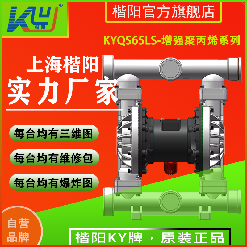 KYQS65LS增強聚丙烯氣動隔膜泵2