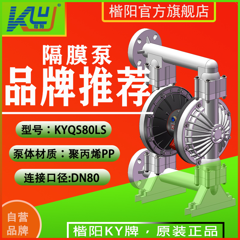 KYQS100LS工程塑料氣動(dòng)隔膜泵2