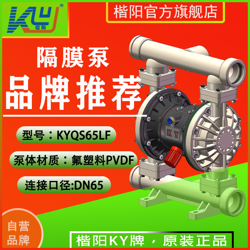 KYQS65LF氟塑料氣動隔膜泵3