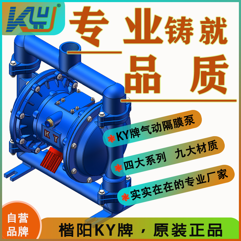 KYQ40LZ鑄鋼氣動隔膜泵4