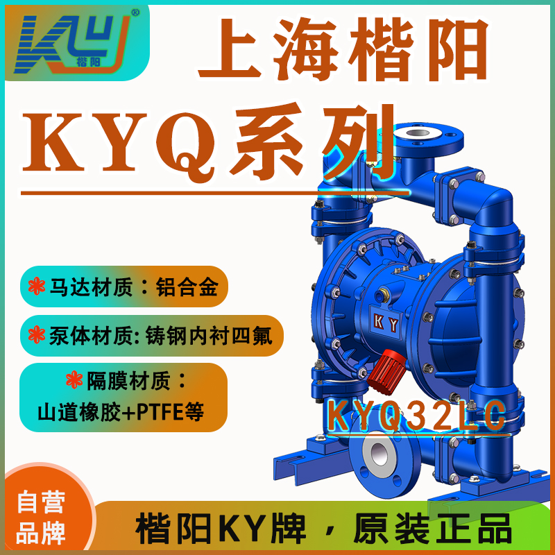 KYQ實用款-鋼襯氟氣動隔膜泵2